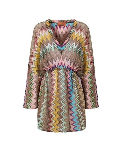Missoni White Short Beach Cover-Up