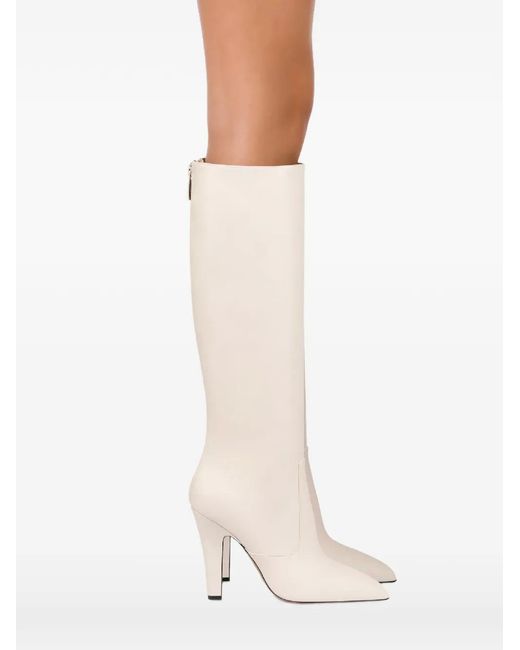 Paris Texas White Elsa Pointed Boots