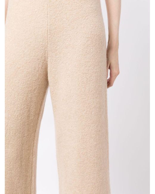 Pantalones anchos de cachemira Lisa Yang de color Natural