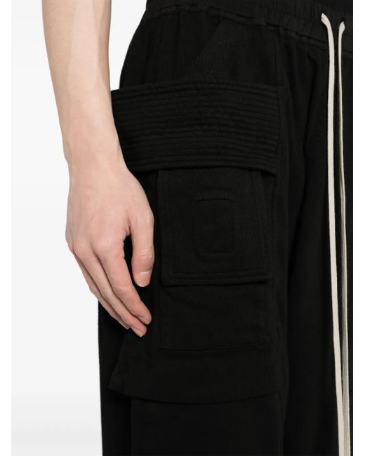 Rick Owens Klassische Cargo-Shorts in Black für Herren