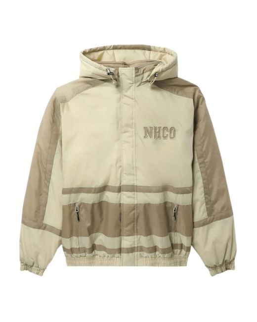 メンズ Neighborhood フーデッド パネル ジャケット Natural