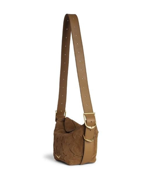 Zadig & Voltaire Brown Baby Jane Crossbody