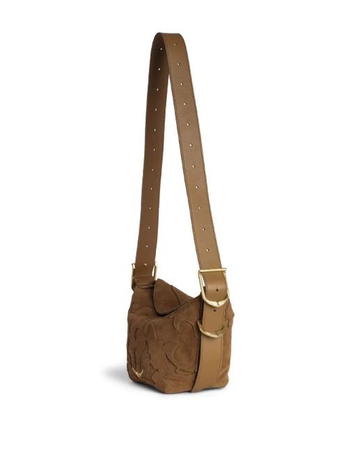 Borsa A Spalla Baby Jane di Zadig & Voltaire in Brown