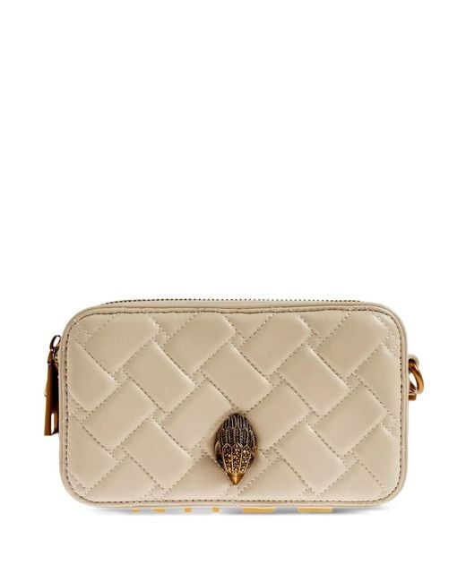 Kurt Geiger Natural Quilted Mini Bag