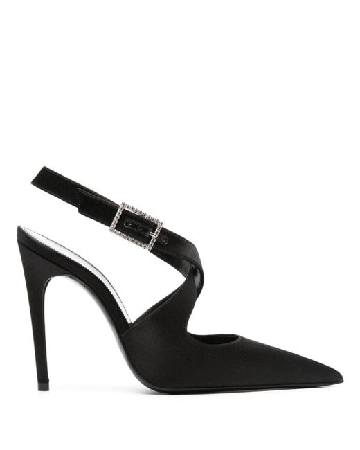 Zapatos Spontini con tacón de 110mm Saint Laurent de color Black