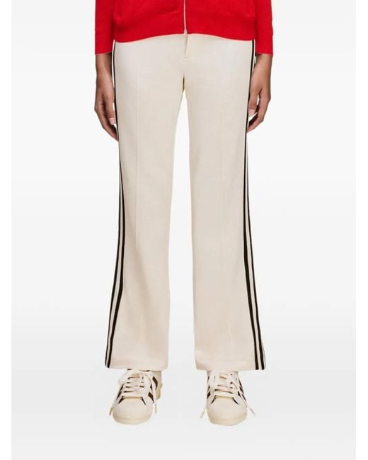 Wales Bonner White X Adidas Originals Side-Stripe Track Pants