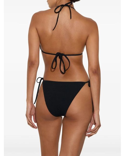 Hunza G Black Gina Swarovski Bikini