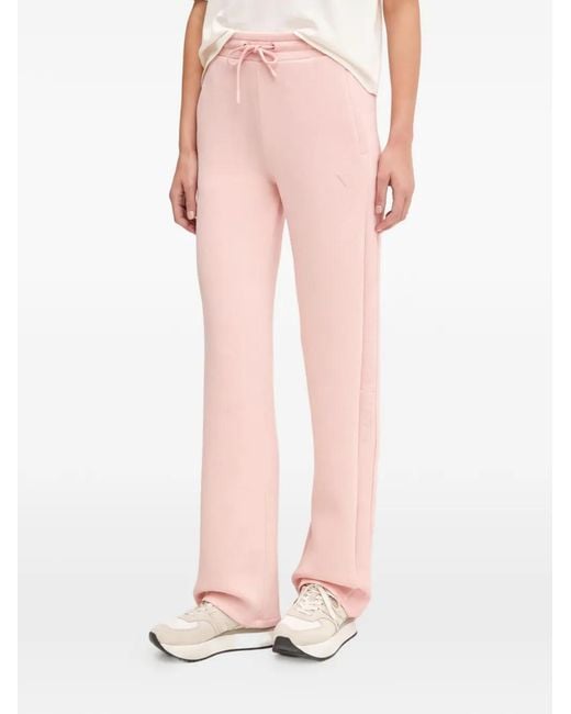 Guess Pink Logo Detail Trousers