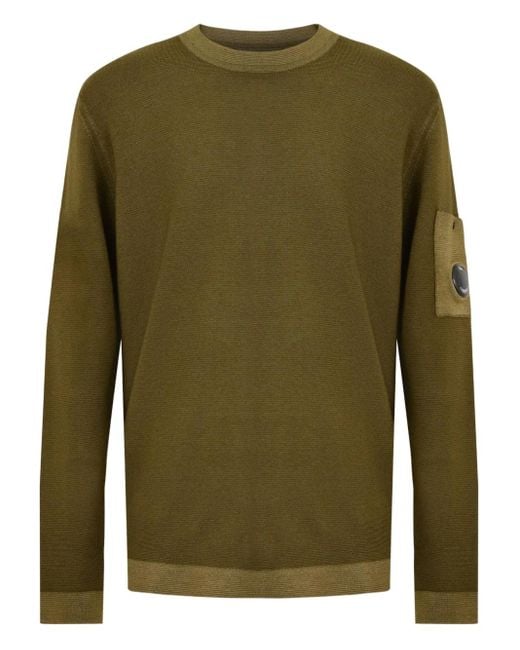 Sudadera con bolsillo lens C P Company de hombre de color Green