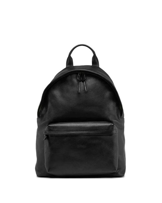 Officine Creative Black Zip-Fastening Backpack for men