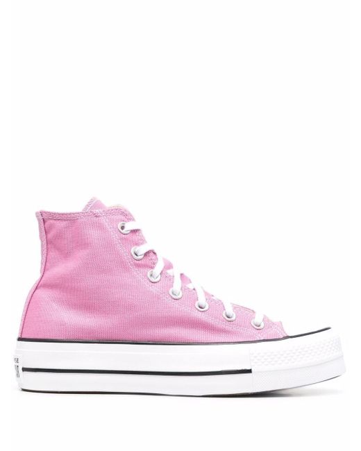 Converse Chuck Taylor Platform Sneakers in Pink | Lyst Canada