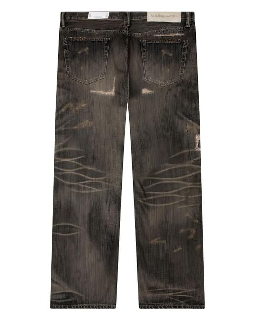 Neighborhood Gray Savage Jeans for men