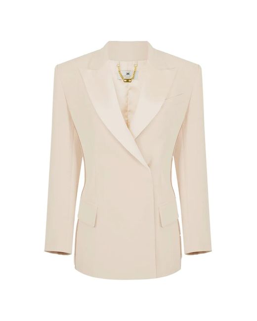 Elisabetta Franchi White Jacket