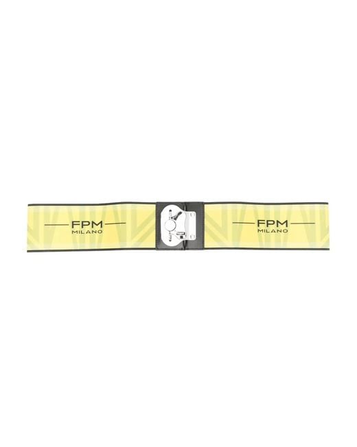 Fpm Milano Yellow Butterfly Elasticated-Belt S