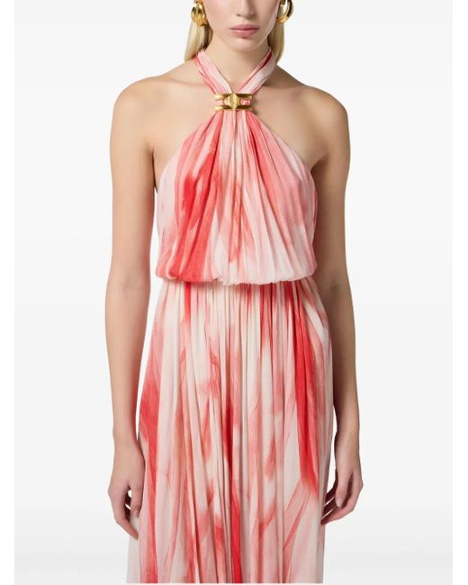 Elisabetta Franchi Red Carpet Butter Passion Dress