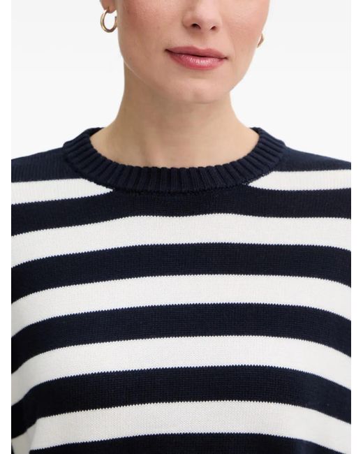 Pull Rayé Benetton en coloris Blue