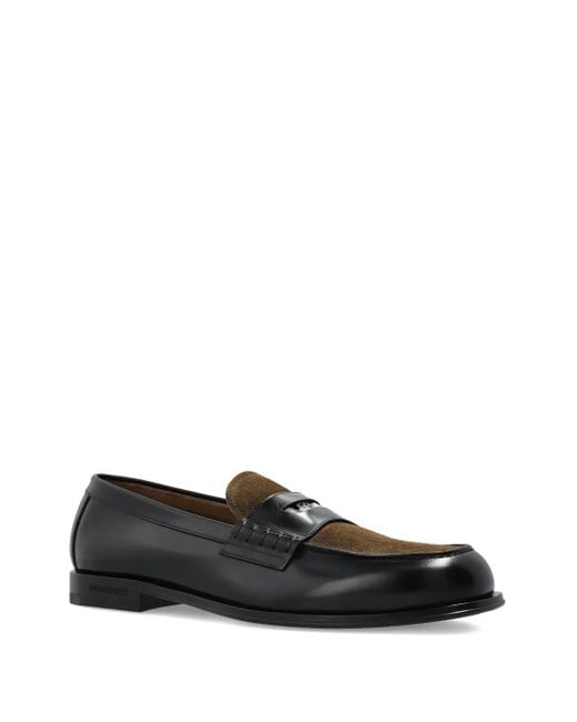 DSquared² Black Neoclassic Loafers for men