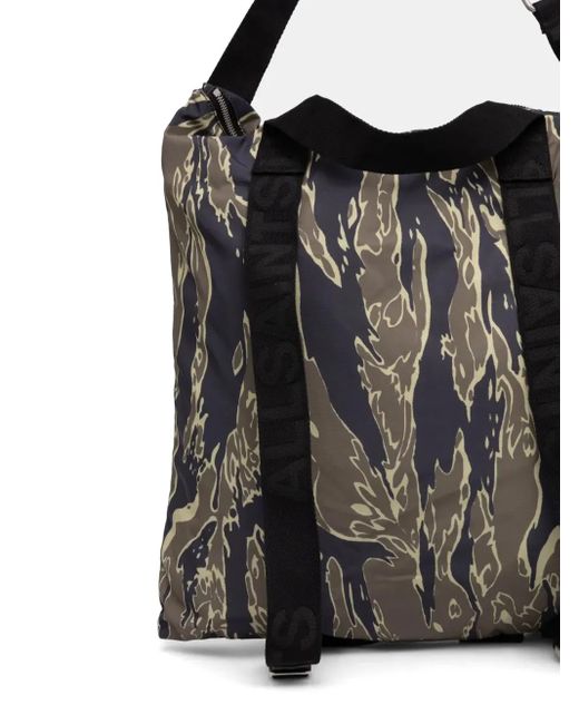 AllSaints Black Kei Backpack for men