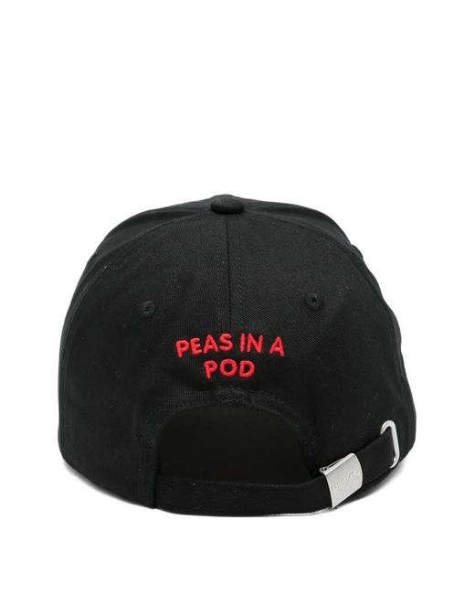 KENZO Black Casquette for men
