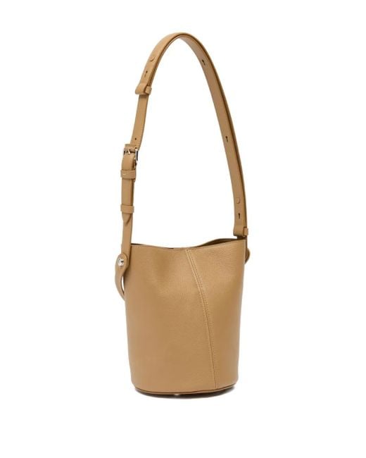 Maison Margiela Natural Dress-Age Leather Bucket Bag