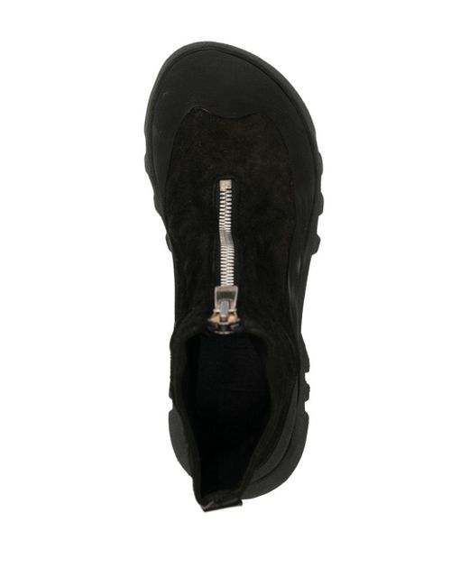 Guidi Pferdeleder-Stiefel mit Reißverschluss in Black für Herren