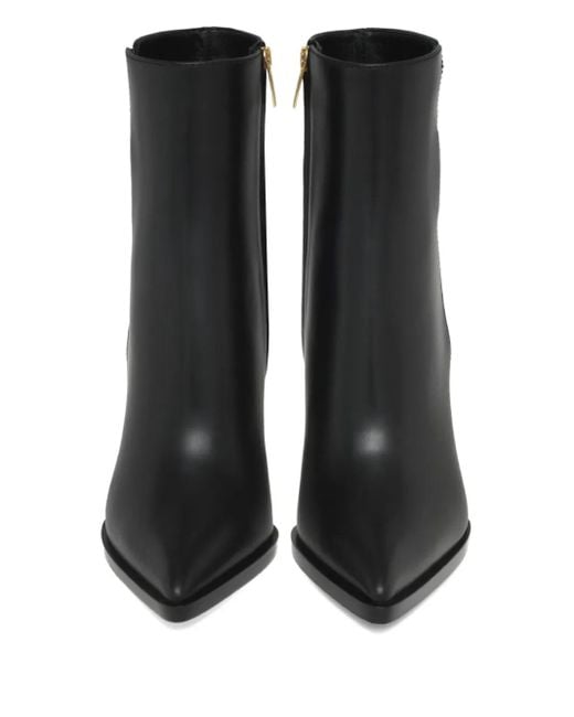 Gianvito Rossi Black Granada Booties
