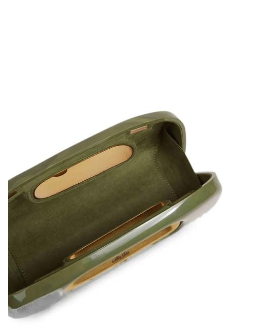 Cult Gaia Green Amara Clutch