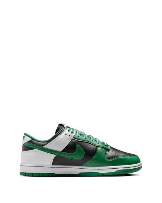 Nike Green Dunk Low Retro Sneakers for men