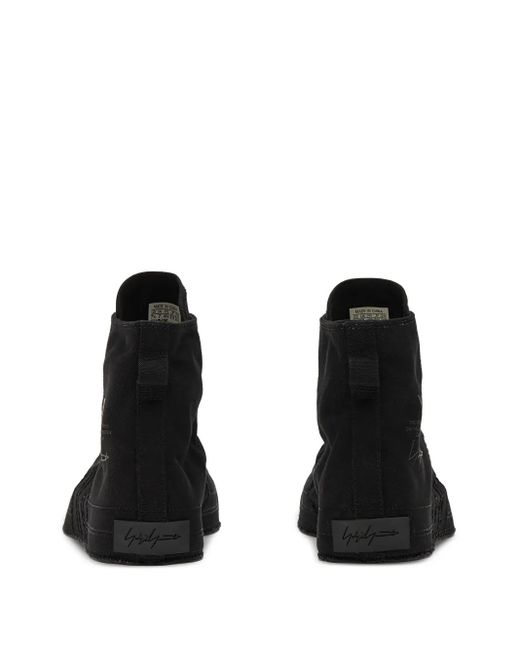 Y-3 Nizza Hi Sneakers mit Schnürung in Black für Herren