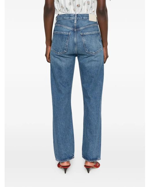Citizens of Humanity Blue Blaine Straight-Leg Jeans
