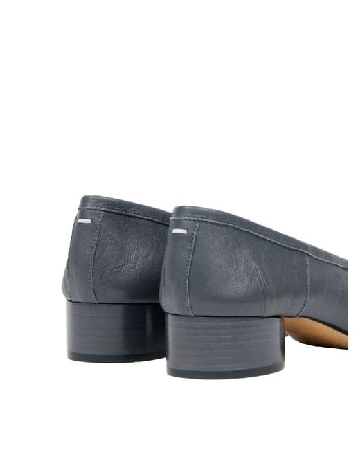 Maison Margiela Blue Tabi Ballerina Pumps