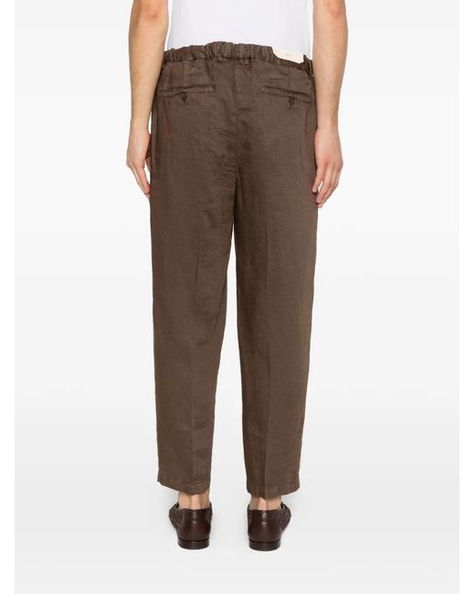 Briglia 1949 Gray Covent Drawstring Trousers for men