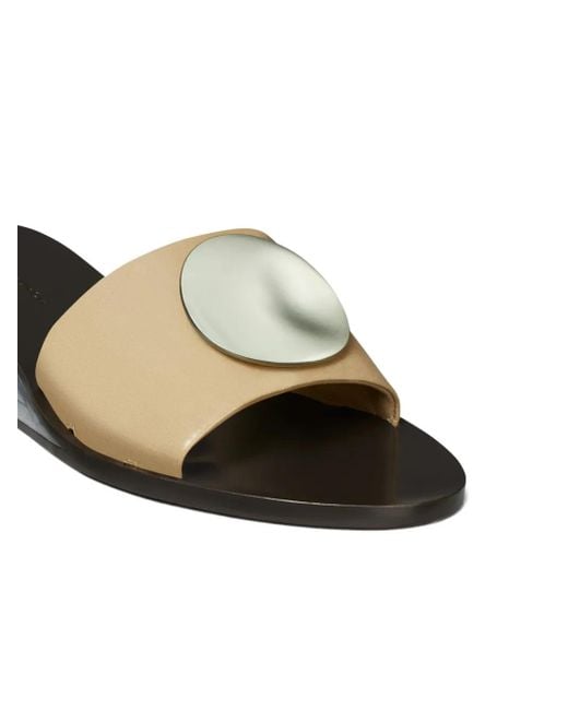 Tory Burch Natural 40Mm Patos Sandals