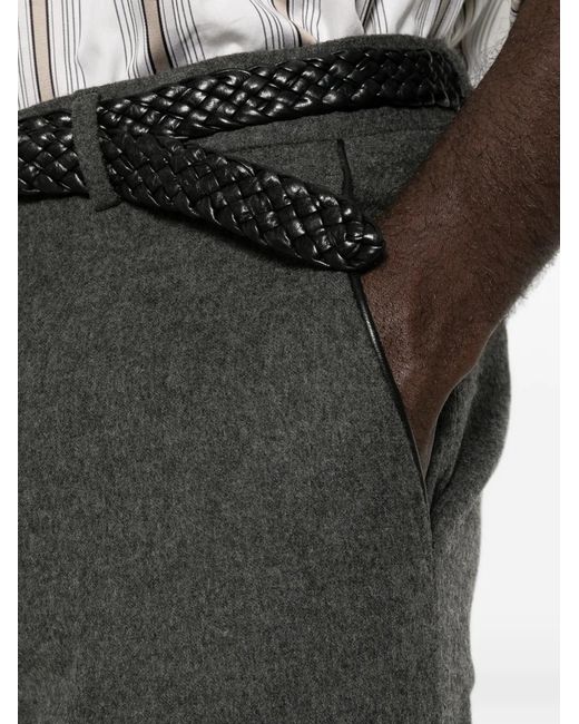 Karl Lagerfeld Gray Edge Trousers for men