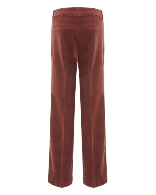 PAIGE Red Sasha Trousers