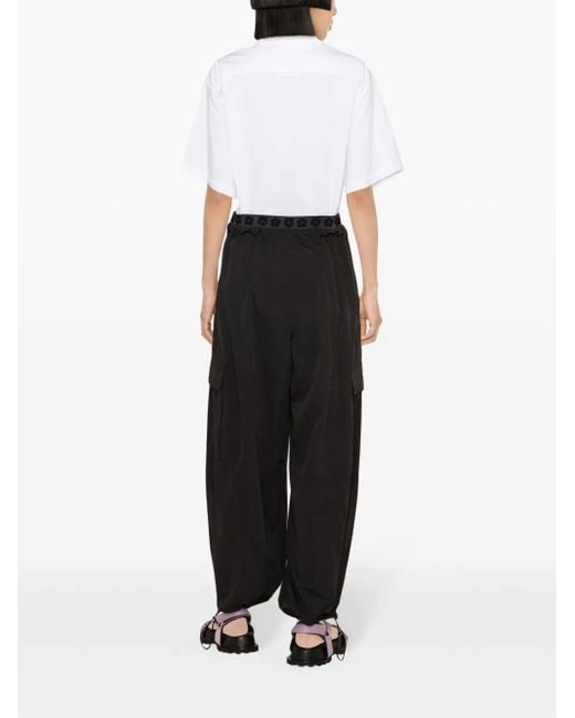 KENZO Black Cargo With Drawstring