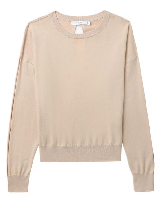 IRO Natural Mae Cut-Out Jumper