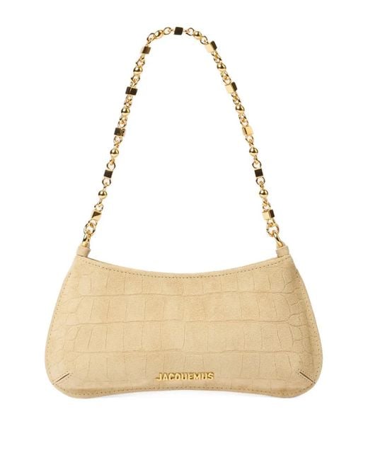 Jacquemus Natural Small Le Bisou Chaine Shoulder Bag