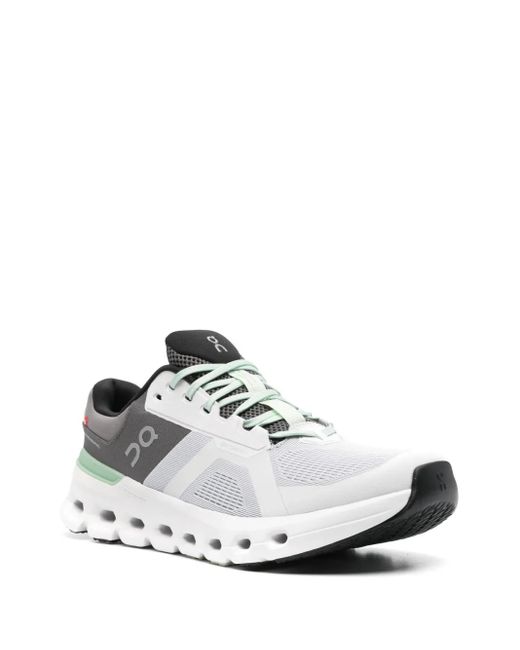 On Shoes White Cloudrunner 2 Sneakers for men
