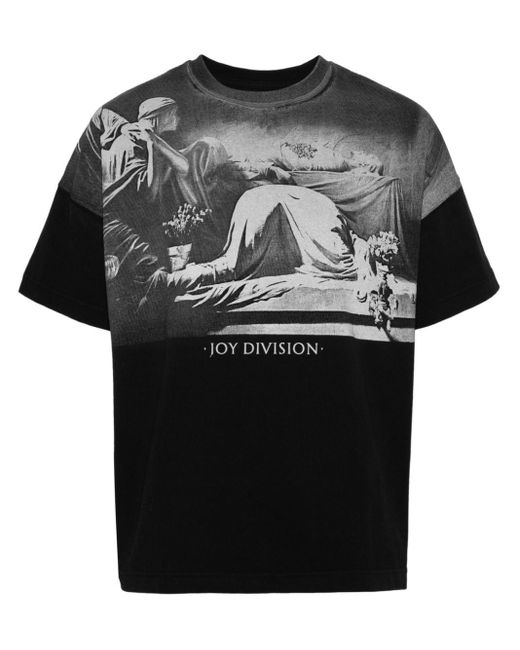 T-shirt Atrocity x Joy Division di Pleasures in Black da Uomo
