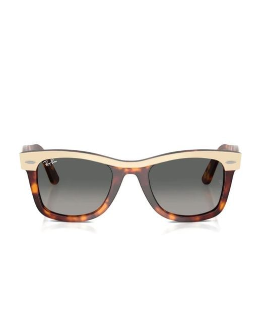 Ray-Ban Gray Wayfarer Street Neat Sunglasses