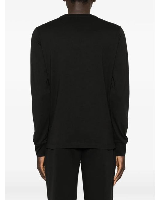 Moncler Black T-Shirt for men