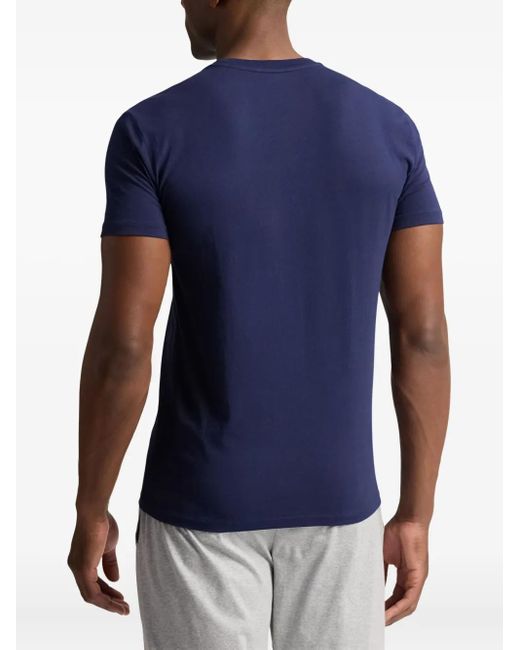 Polo Ralph Lauren Blue Crew-Neck T-Shirt (Pack Of Three) for men