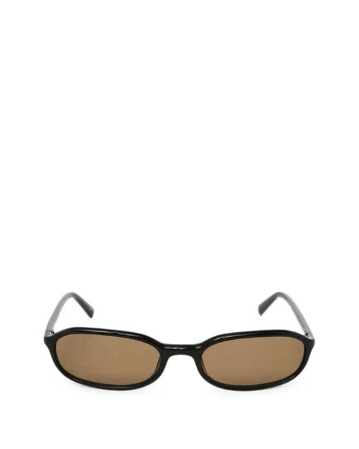 Chimi Brown Edith Oval-Frame Sunglasses