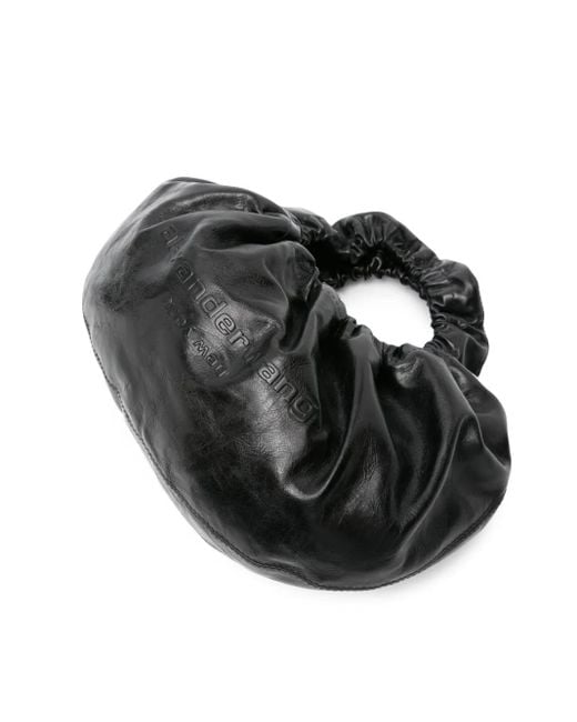 Alexander Wang Black Small Crescent Leather Bag