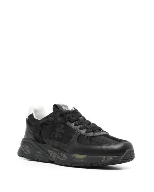 Premiata Black Mased 7066 Sneakers