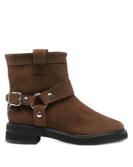 Carrano Brown Suede Ankle Boots