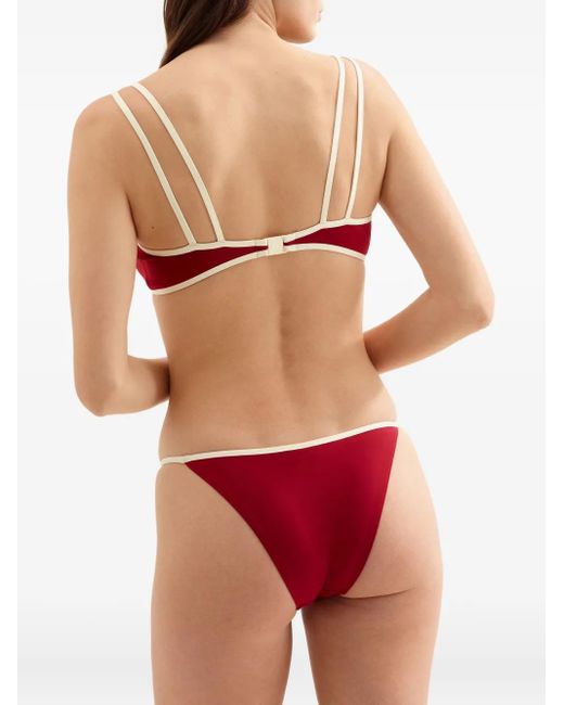 Eres Red Iman Bikini Top