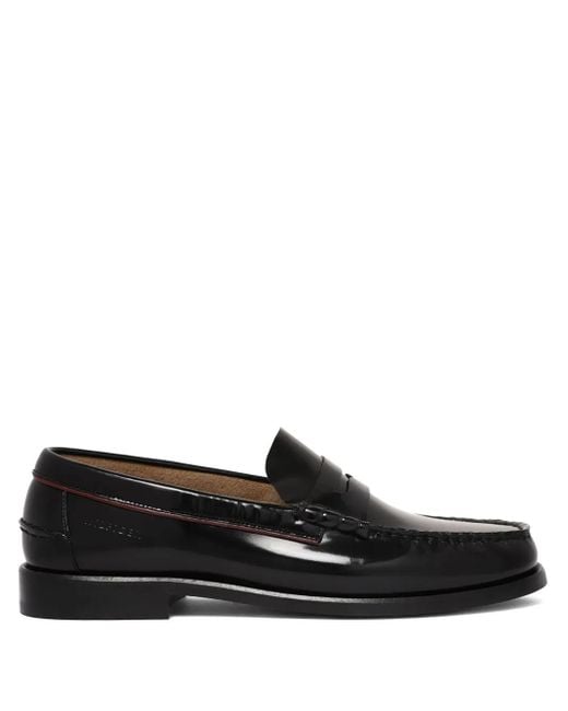 Mocassini di Tommy Hilfiger in Black da Uomo