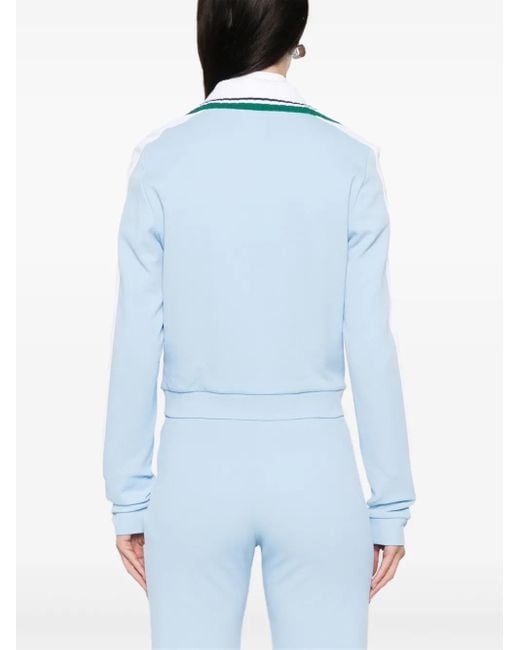 Casablanca Blue Piqué Track Jacket